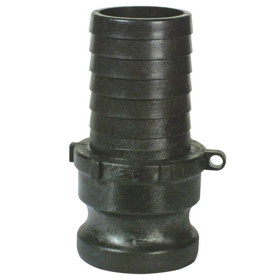 Apache 49012380 Hose Fittings, Cam & Groove Coupling, Polypropylene, Part E, 2-In. - Quantity 1