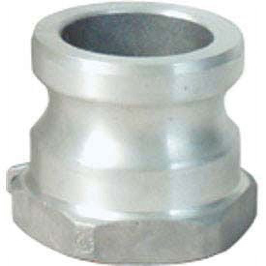 Apache Hose & Belting B553317 4 in. Dia. Type A Aluminum Spec Cam & Groove Adapter x Female NPT