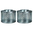 thumbnail image 1 of Apache 70001500 Rust-Resistant Plated Suction Strainer, Silver  (2 Pack), 1 of 2