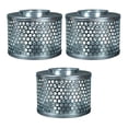 thumbnail image 1 of Apache 70001500 Rust-Resistant Plated Suction Strainer, Silver (3 Pack), 1 of 2