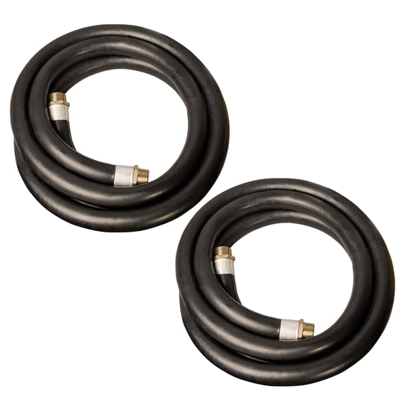 Apache 98108490 1" Diam 15' Long 60 PSI Farm Fuel Transfer Hose (2 Pack)