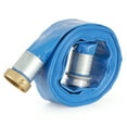 thumbnail image 1 of Apache 98138040 2 Inch Diameter 25 Foot Length 70 PSI PVC Lay Flat Hose, Blue, 1 of 5