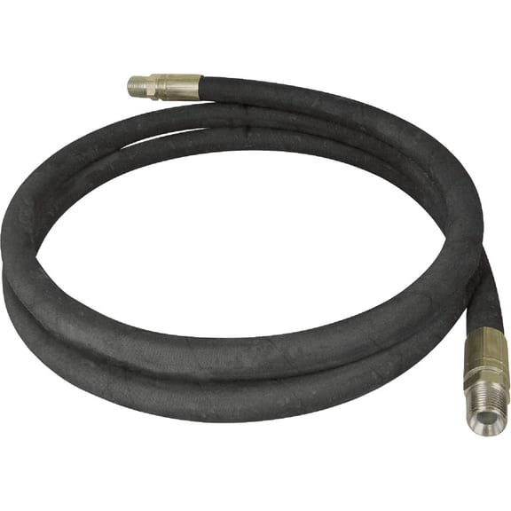 Apache 98398250 3/8" x 96" 2-Wire Hydraulic Hose Male x Male Assembly, Black, L