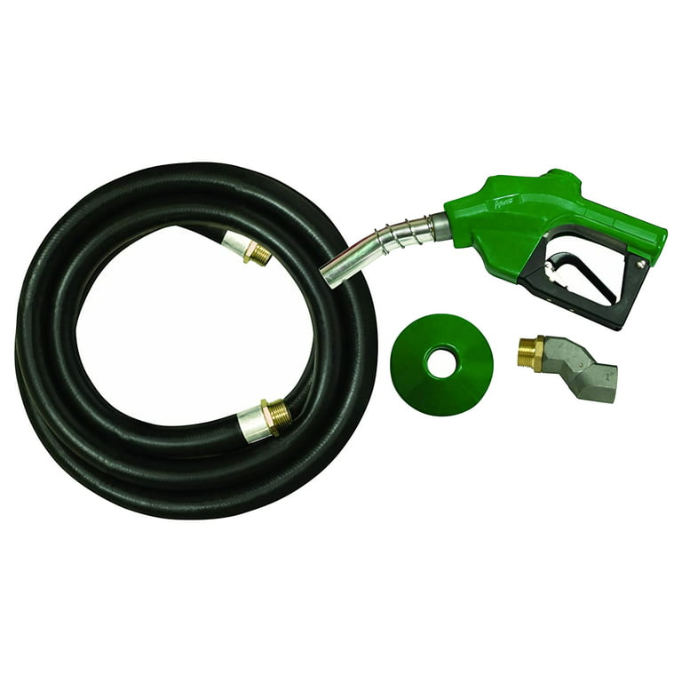 Apache 99000277 1 Inch Hose Automatic Diesel Gas Fuel Nozzle Kit Pumps 