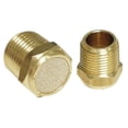 thumbnail image 1 of Apache Brass 1/2 in. D Breather Vent 1 pk, 1 of 2