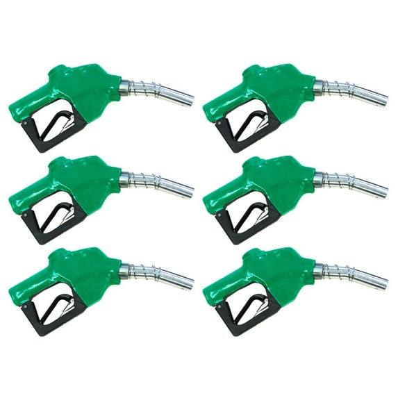 Apache Automatic Replacement Diesel Fuel Transfer Nozzle, Green (6 Pack)