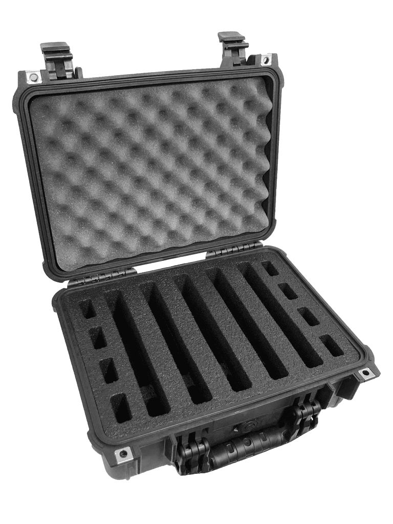 Apache Case 3800 Range Case Foam Insert for 5 Handguns and Magazines (FOAM  ONLY) 