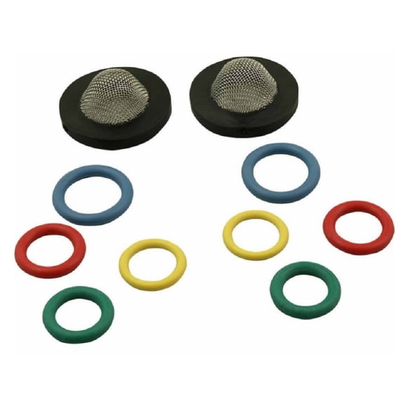 Apache Hose 99023468 Pressure Washer Water Inlet Filters and O-Ring Seals