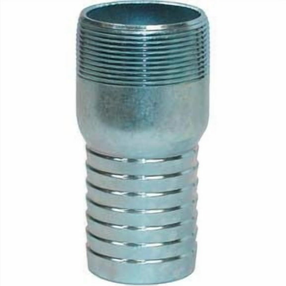 Apache Hose & Belting 43050580 Apache 2" Plated Steel King Nipple, 43050580