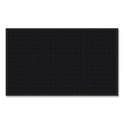 Apache Mills Absorba Select Entry Mat, Rectangular, Pepper/Black Crush-Resistant Needle-Punched Surface, 36" x 60"