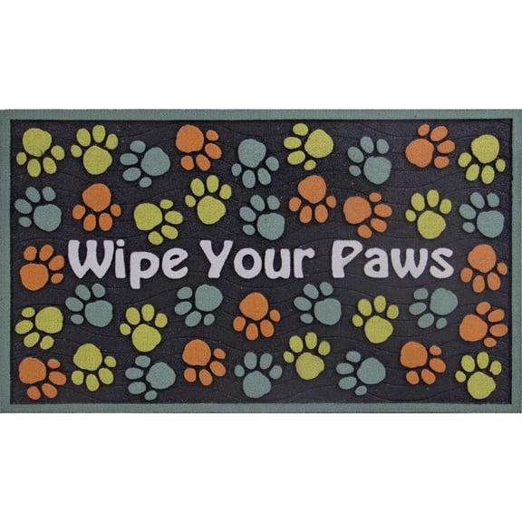 Apache Mills Apache Wipe Your Paws Door Mat - Single Pack