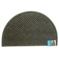 thumbnail image 1 of Apache Mills Heavy Duty Half Round Scraper Mat, 24 x 39 inches, 1 of 3