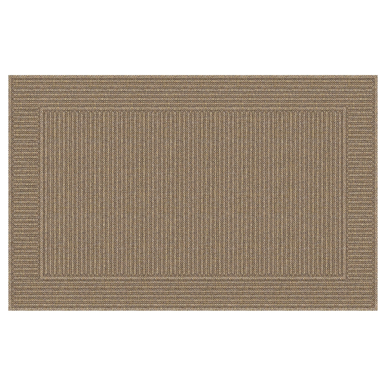 Apache Mills Manhattan Entrance Mat, Indoor/Outdoor, 30" X 47", Brown