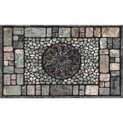 Apache Mills Masterpiece Macedonia Doormat - Stain Resistant, Rubber - 18-Inch x 30-Inch