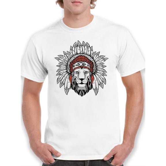 Apache Tiger T-Shirt Men -Smartprints Designs, Male 5X-Large