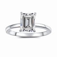 thumbnail image 1 of Apaison Sparkling 1&2 Carat Moissanite 925 Sterling Silver Rings for Women - Female Wedding Engagement Gold Plated Jewelry Gift, 1 of 6