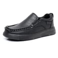 thumbnail image 1 of Apakowa Boys Loafers Slip On Dress Shoes Kids School Uniform Shoes, 1 of 7