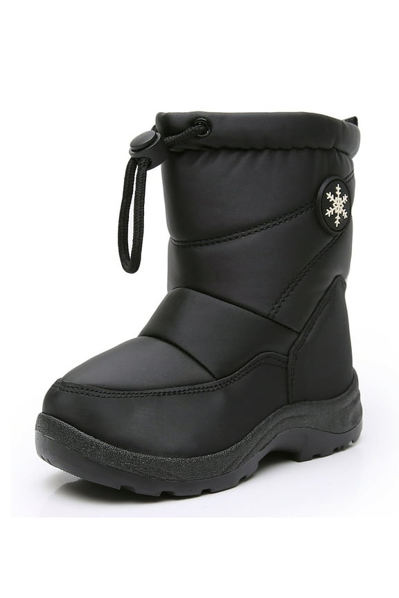 Boys Snow Boots Outdoor Cold Weather Winter Boots (Toddler/Little Kid)