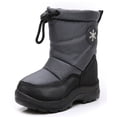 thumbnail image 1 of Apakowa Boys Snow Boots Outdoor Cold Weather Winter Boots (Toddler/Little Kid), 1 of 8
