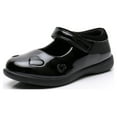 thumbnail image 1 of Apakowa Girl's Mary Jane School Uniform Shoes,Black,12 Little Kid, 1 of 9