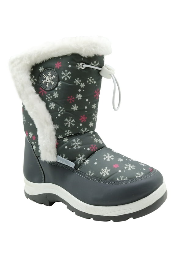 Girls Insulated Warm Lined Winter Snow Boots Water Resistance (Toddler/Little Kid)