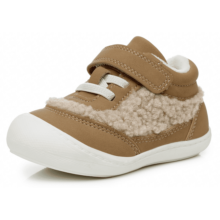 Apakowa Baby Toddler First Walker Winter Shoes – Cozy Sneakers