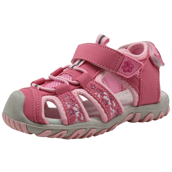 Apakowa Kid's Boy's Girl's Soft Sole Close Toe Sport Beach Sandals (Color : pink1, Size : 10 Toddler)