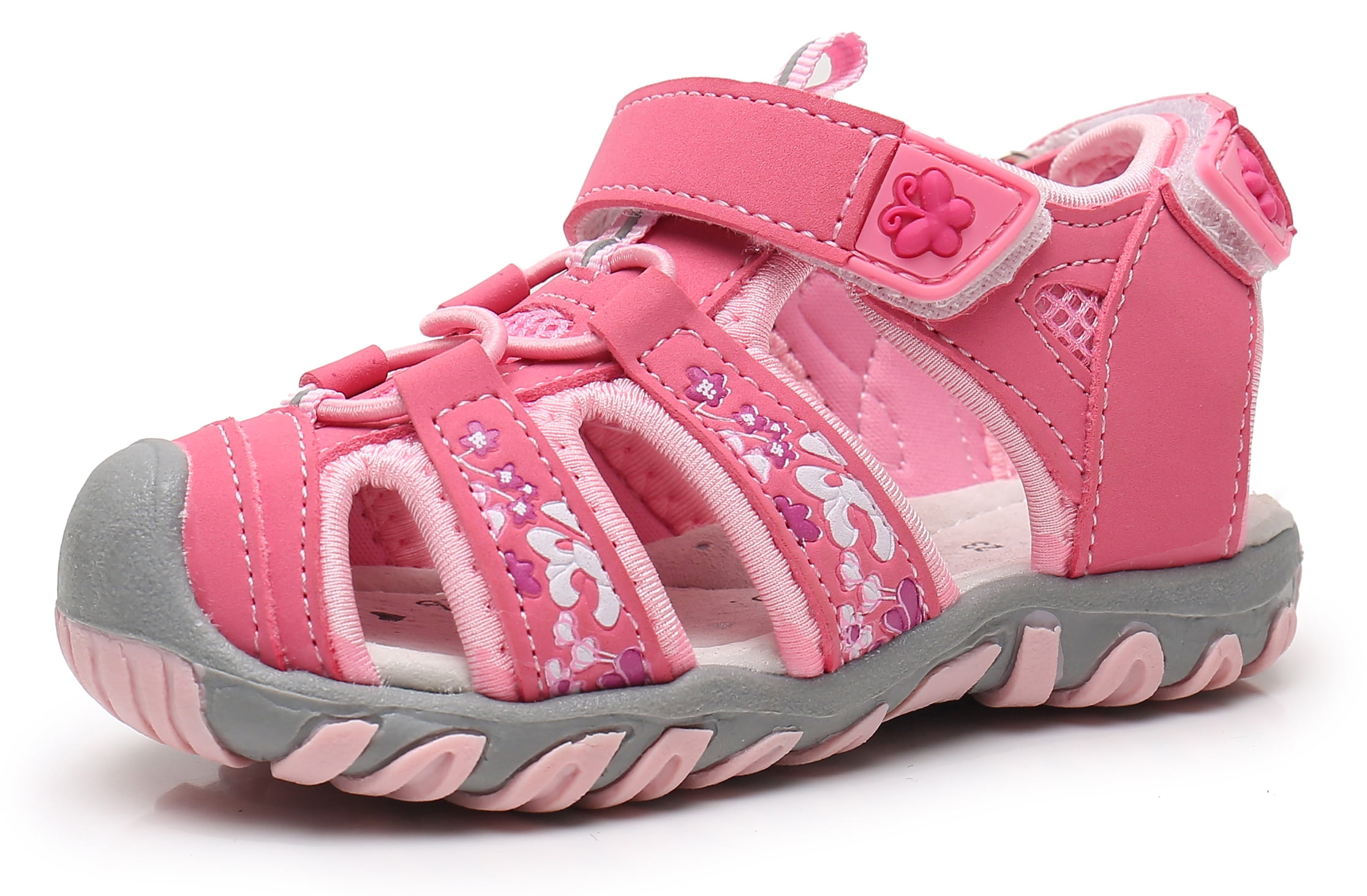 Apakowa Kid's Boy's Girl's Soft Sole Close Toe Sport Beach Sandals