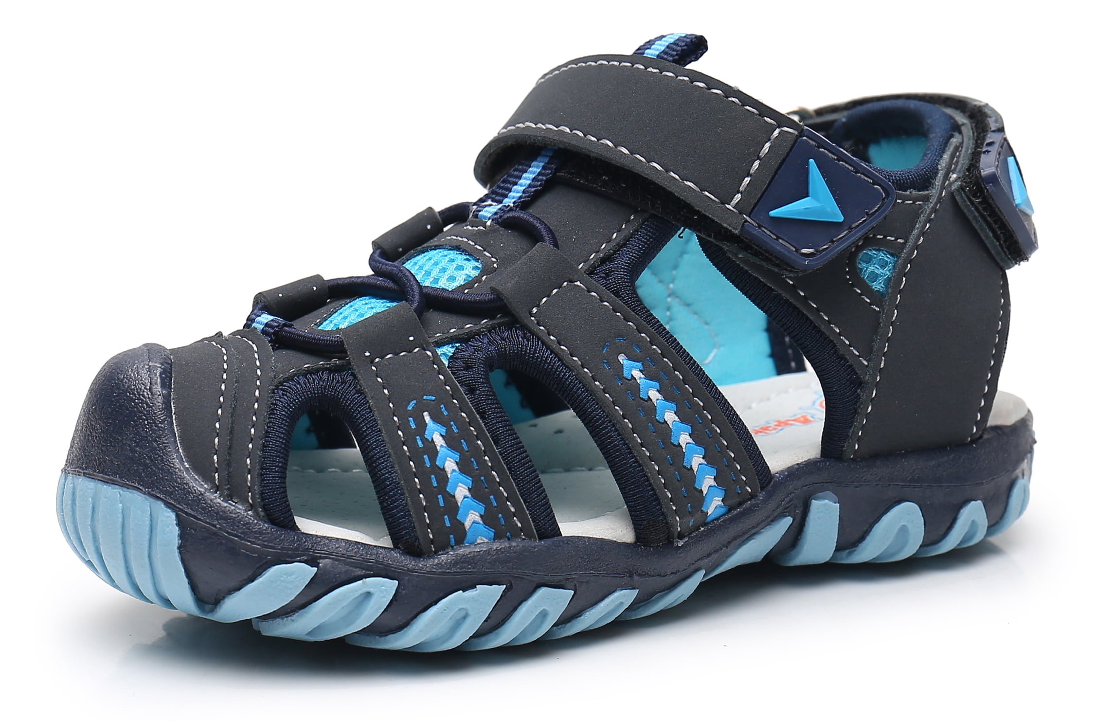 Apakowa Kid's Boy's Girl's Soft Sole Close Toe Sport Beach Sandals ...