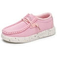 thumbnail image 1 of Apakowa Kids Boys Girls Slip-On Casual Loafers Walking Shoes Comfortable & Lightweight (Color : Pink, Size : 6 Toddler), 1 of 8