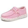 thumbnail image 1 of Apakowa Kids Boys Girls Slip-On Casual Loafers Walking Shoes Comfortable & Lightweight (Color : Pink, Size : 9 Toddler), 1 of 8