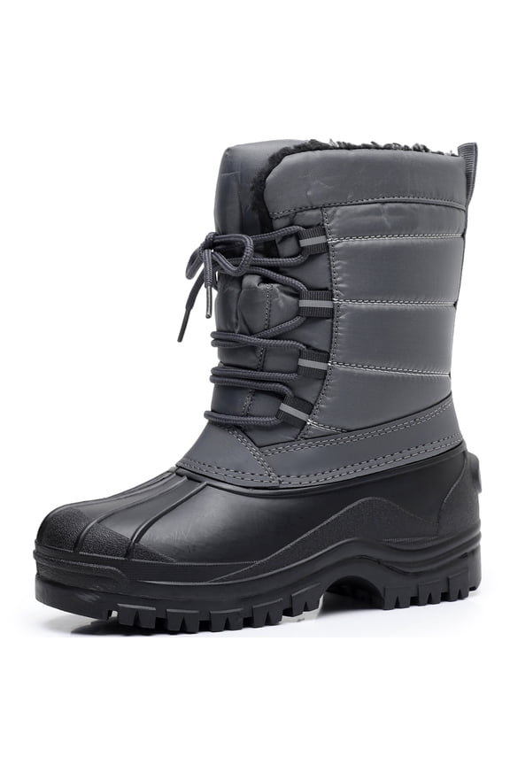 Kids Boys Girls Winter Snow Boots Waterproof Outdoor Insulated Snow Boots (Little Kid/Big Kid)