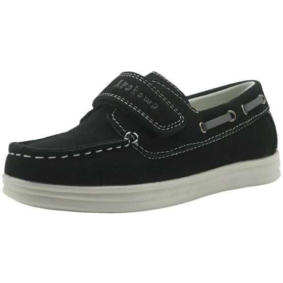 Apakowa Kids Boys Loafers Casual Slip On Boat Shoes (Toddler/Little Kid/Big Kid)