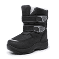 thumbnail image 1 of Apakowa Kids Boys Snow Boots Winter Waterproof Slip Resistant Cold Weather Boots (Toddler/Little Kid/Big Kid), 1 of 7