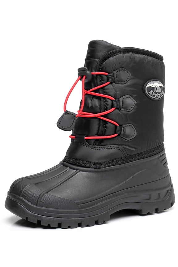 Kids Boys Winter Snow Boots Insulated Watetproof Boys Winter Boots(Little Kid/Big Kid)