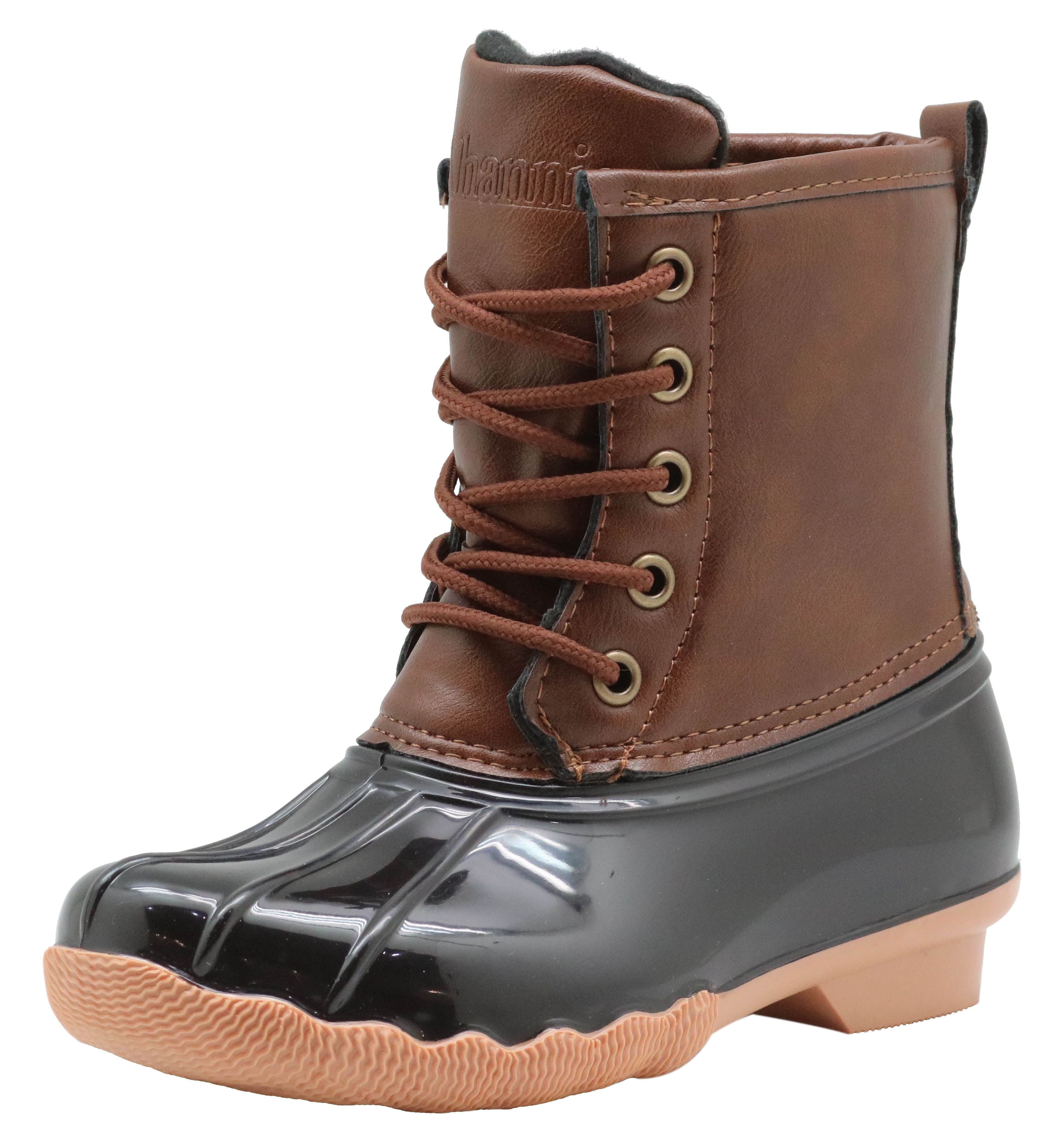Apakowa Kids Girls Boys Duck Boots Waterproof Rain Boot Toddler Little Kid Big Kid Walmart