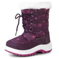 thumbnail image 1 of Apakowa Kids Girls Boys Insulated Fur Winter Warm Snow Boots (Toddler/Little Kid), 1 of 8