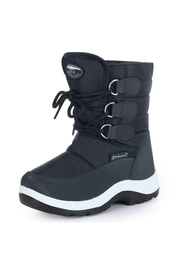 Kids Girls Boys Insulated Fur Winter Warm Snow Boots (Toddler/Little Kid)