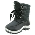 thumbnail image 1 of Apakowa Kids Girls Boys Insulated Fur Winter Warm Snow Boots (Toddler/Little Kid), 1 of 7