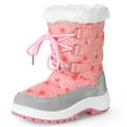 thumbnail image 1 of Apakowa Kids Girls Boys Insulated Fur Winter Warm Snow Boots (Toddler/Little Kid), 1 of 8