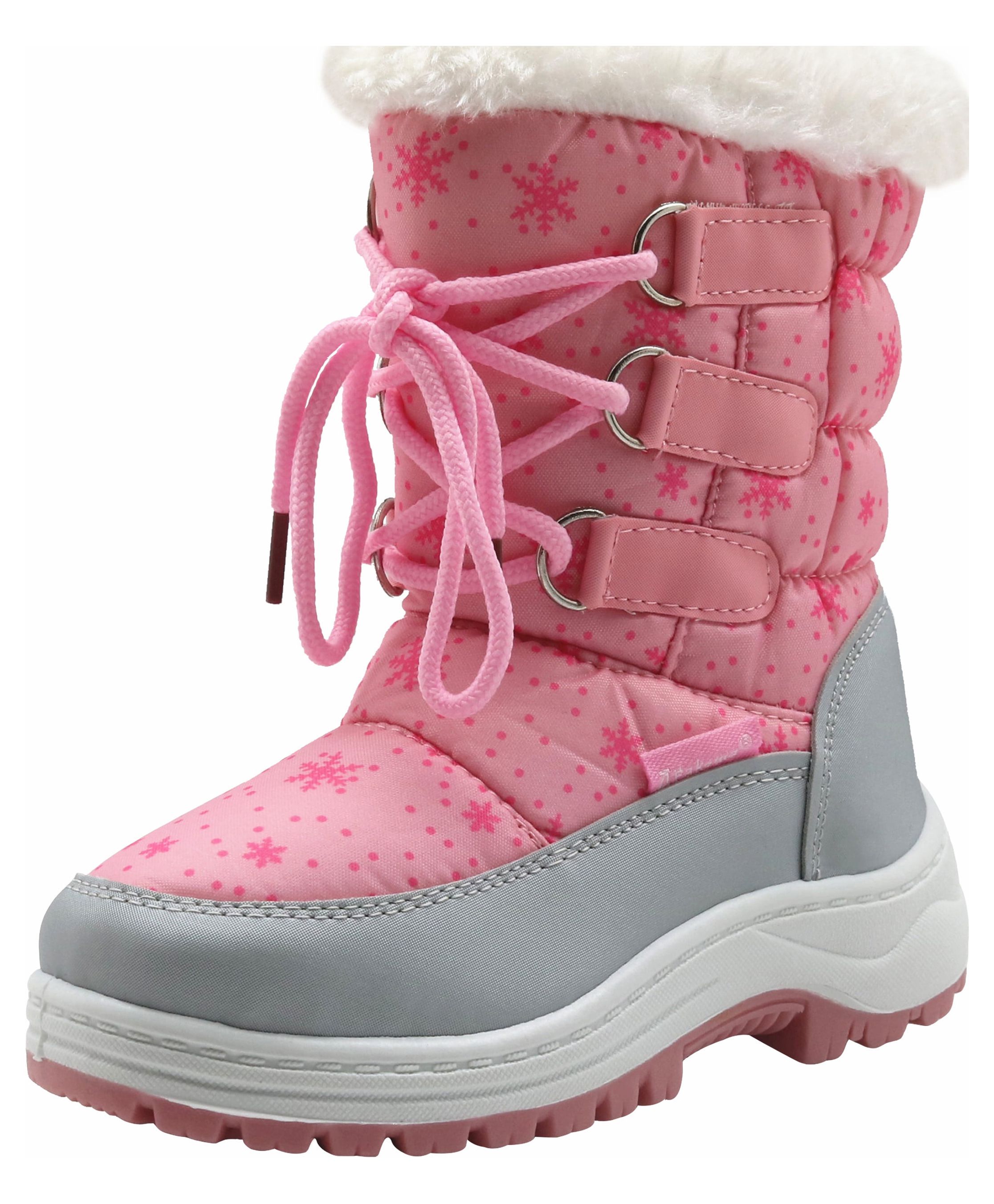 Rugged Bear Quilted Toddler Girls' Boots