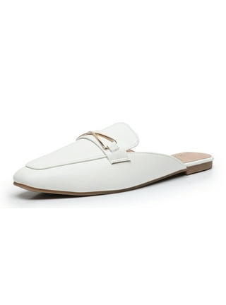 Womens white mule sale
