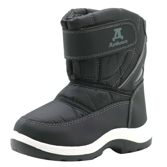 Apakowa New Kids Boys Cold Weather Snow Boots (Toddler/Little Kid)