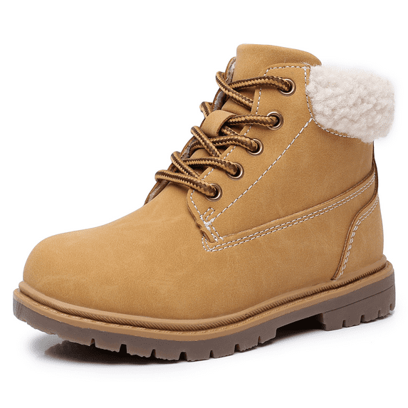 Apakowa Toddler & Little Kid Boys Girls Boots Fall Early Winter Work Boots with Side Zipper (Toddler/Little Kid)