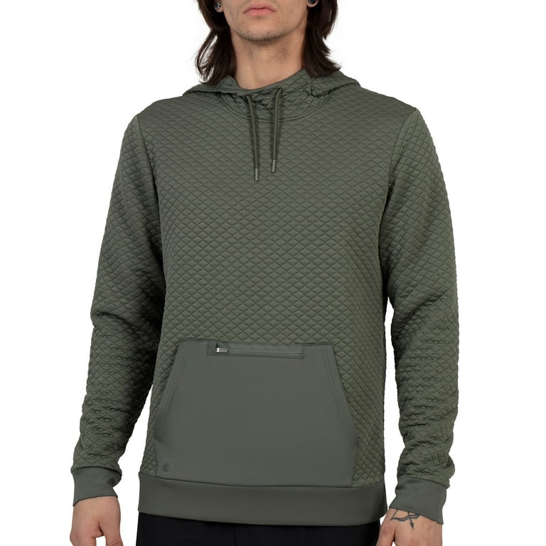 Apana Men s Hooded Sweatshirt Yoga and Fitness Pull On Ottoman Hoodie