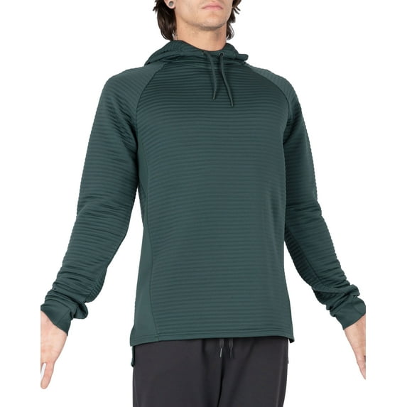 Apana Men's Hooded Sweatshirt Yoga and Fitness Pull On Ottoman Hoodie