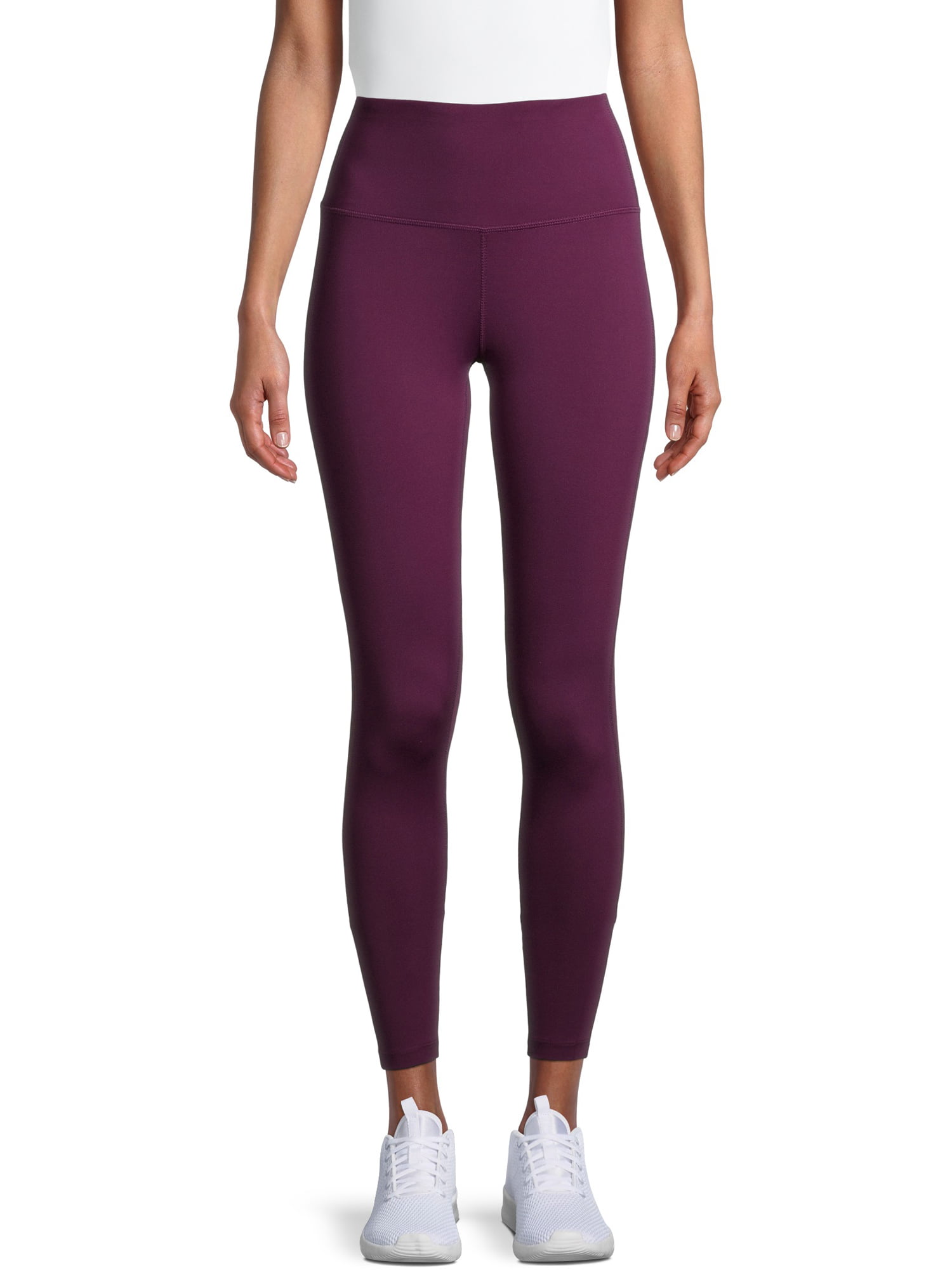 LUCID 7/8 Maroon Leggings, Stylish Gym Essential, Seamless & Supportive, Luxurious Brown Hue