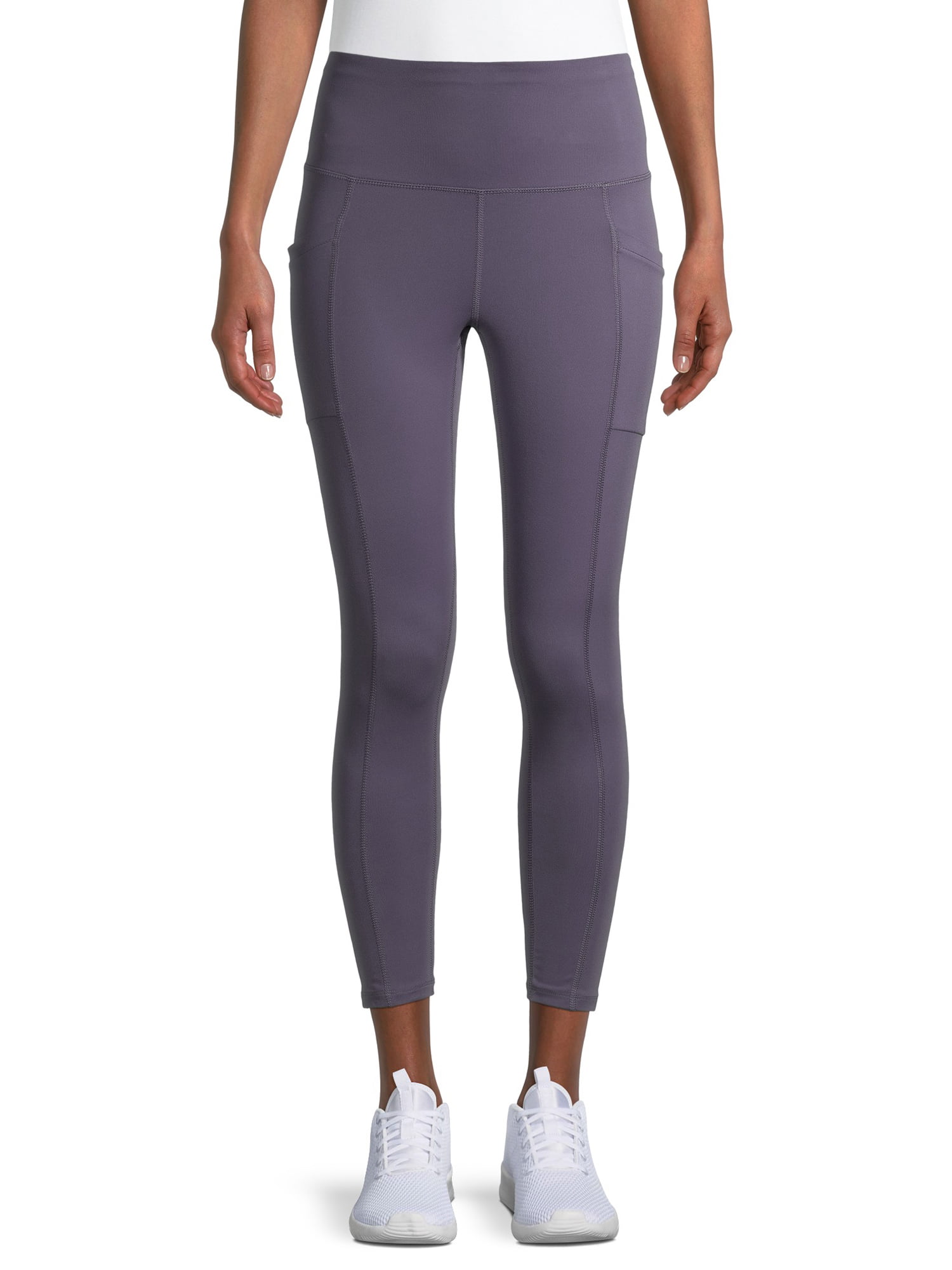 Buy Women's Kappa Solid Cropped Leggings with Pockets Online
