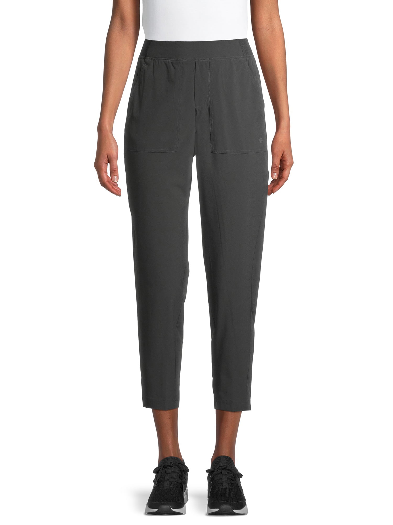 Apana, Pants & Jumpsuits, Apana Size Medium Black Track Pants With Two  Side Pockets And Elasticized Cuffs
