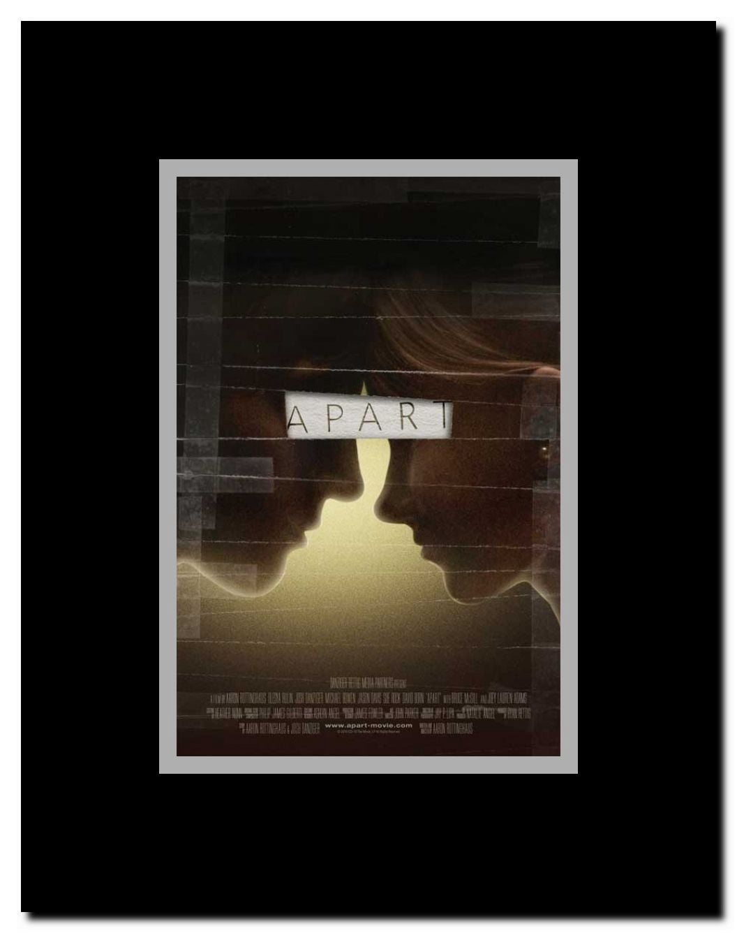 Apart Framed Movie Poster